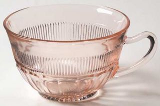 Anchor Hocking Coronation Pink Cup No Saucer   Pink, Depression Glass