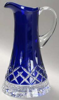 Waterford Lismore 48 Oz Pitcher   Vertical Cut On Bowl,Multisided Stem