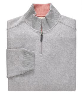 VIP Long Sleeve Half Zip by JoS. A. Bank Mens Dress Shirt