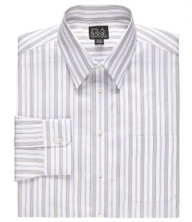 Traveler Point Collar Wrinkle Free Patterned Dress Shirt Tailored Fit JoS. A. Ba