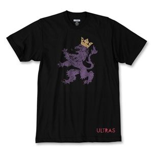 Objectivo Ultras Lion Soccer T Shirt (Black)