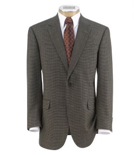 Executive 2 Button Wool/Silk Patterned Sportcoat Extended Sizes JoS. A. Bank