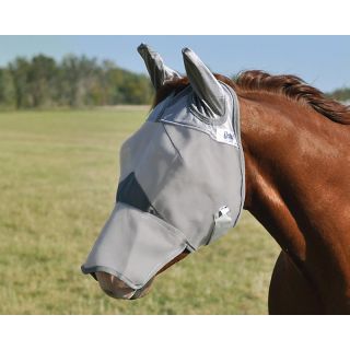 Cashel Crusader Long Nose Fly Mask with Ears   CFMALE