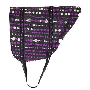 Centaur Fashion Saddle Bag Purple Circles One Size