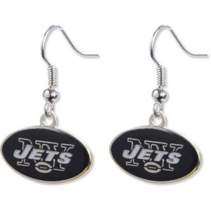 New York Jets AMINCO INC. Logo Earrings