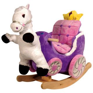 Princess Rocker (MultiDimensions 18 in. H x 12 in. W x 24 in. LWeight 9Weight capacity 100 lbs.Battery type N/ABattery running time N/ACharging time N/ARecommended ages 3 years and up )
