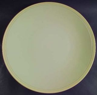 Lindt Stymeist Taupe Stripe 14 Chop Plate (Round Platter), Fine China Dinnerwar