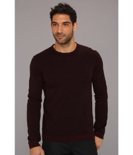 Ted Baker Moseley Multistripe Crew Neck Pullover Mens Clothing (Purple)