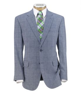 Tropical Blend 2 Button Tailored Fit Sportcoat Extended Sizes JoS. A. Bank