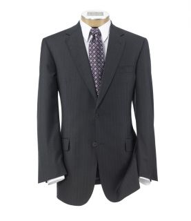 Signature Gold 2 Button Wool Suit with Pleated Front Trousers JoS. A. Bank Mens
