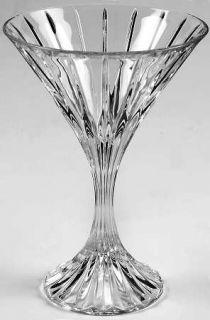 Mikasa Park Lane Martini Glass   Vertical Design On Bowl, Textured Stem