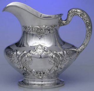 Gorham Buttercup Large (Sterling, Hollowware) Sterling Water Pitcher   Sterling,