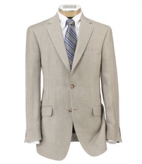 Tropical Blend 2 Button Linen/Silk Tailored Fit Sportcoat by JoS. A. Bank Mens