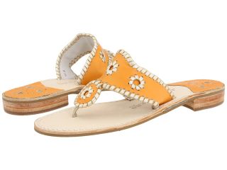 Jack Rogers Palm Beach Navajo Platinum Womens Sandals (Orange)