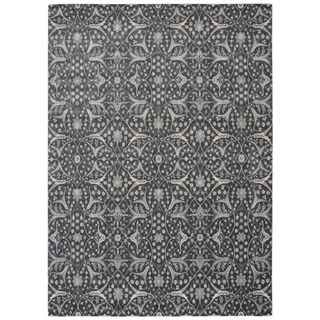 Nourison Luminance Graphite Rug (93 X 129)