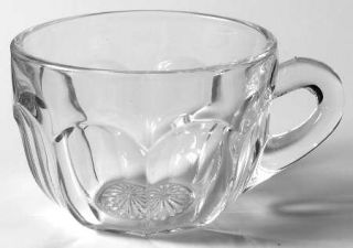 Imperial Glass Ohio Old Williamsburg Clear Punch Cup   Stem #341, Clear