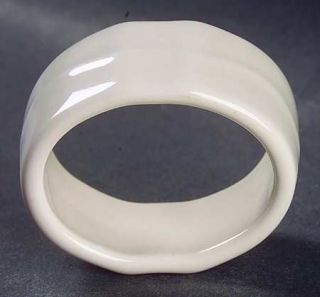 Kennex Group (China) Florence Ivory Napkin Ring, Fine China Dinnerware   All Ivo