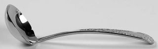 Wallace Bay Colony Engraved Was (Stainless) Gravy Ladle, Solid Piece   Stainless