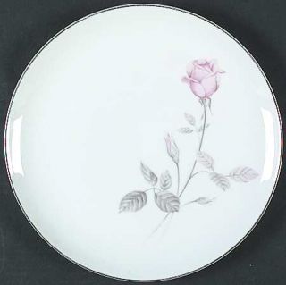 Japan China French Rose Dinner Plate, Fine China Dinnerware   A S,Pink Rose With