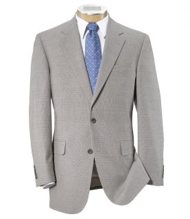 Tailored Fit Tropical Blend 2 Button Suit Plain Front Trousers JoS. A. Bank Men