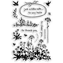 Stampendous Wildflower Sprigs Clear Stamps