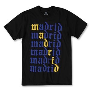 Objectivo Real Madrid Stacked Soccer T Shirt