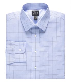 Traveler Spread Collar Slim Fit Patterned Dress Shirt JoS. A. Bank