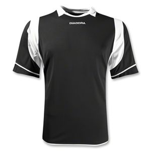 Diadora Terra Verde Soccer Jersey (Black)