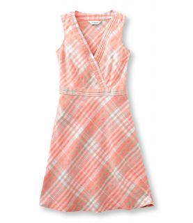 Premium Linen/Cotton Dress, Plaid Misses