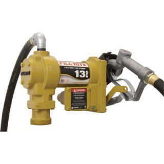 Fill Rite Fuel Transfer Pump   115 Volt AC, 13 GPM, Model# SD602G