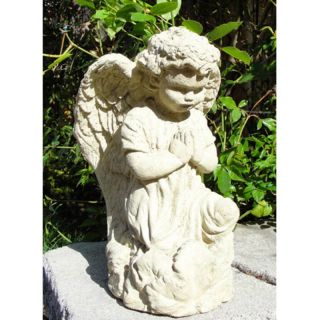 Designer Stone Inc Vintage Praying Angel Garden Statue   1310 A