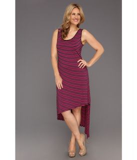 MICHAEL Michael Kors Plus Size Jardin S/L Asymmetrical Dress Womens Dress (Pink)