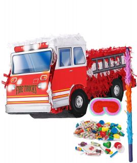 Fire Truck Pinata Kit