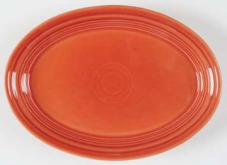 Homer Laughlin  Fiesta Persimmon (Newer) 9 Oval Serving Platter, Fine China Din