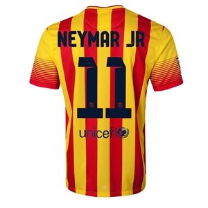 Nike Barcelona 13/14 NEYMAR JR Away Soccer Jersey