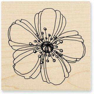 Stampendous Fresh Bloom Wood Stamp
