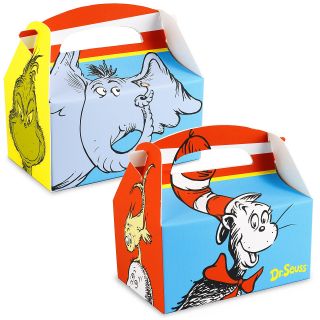 Dr. Seuss Empty Favor Boxes