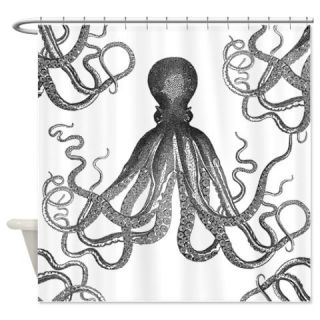  Vintage Octopus Shower Curtain  Use code FREECART at Checkout