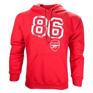365 Inc Arsenal 86 Hoody (Red)