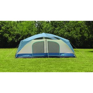 Texsport Blue Mountain 2 room 8 person Dome Tent