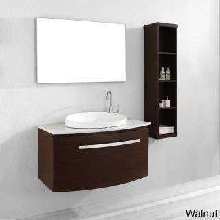 Virtu Usa 40 inch Anabelle Single Sink Bathroom Vanity Set