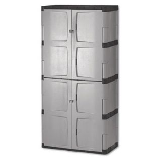 Rubbermaid Double door Storage Cabinet   Base/top, 36w X 18d