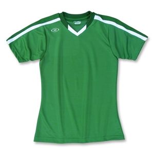 Xara Brittania Womens Soccer Jersey (Green/Wht)