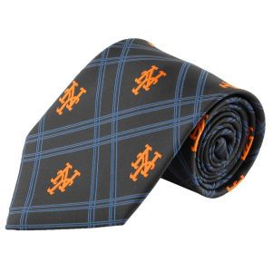 New York Mets Eagles Wings Necktie Woven Poly 2