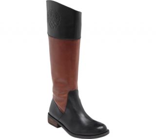 Womens Vince Camuto Kellini   Western Brown/Black Tie Dye Leather Boots