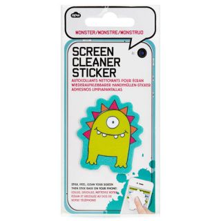 Monster Phone Screen Cleaner Sticker Green One Size For Men 239062500