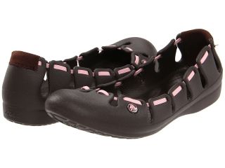 Crocs Springi Flat Womens Shoes (Brown)