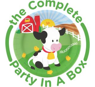 Barnyard 1st Birthday Party Packs