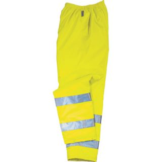 Ergodyne GloWear Class E Thermal Pants   Lime, Medium, Model# 8295