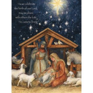 Boxed Christmas Card   Holy Family